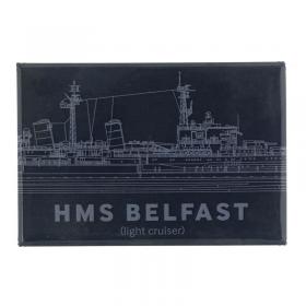 HMS belfast light cruiser museum shop souvenir magnet